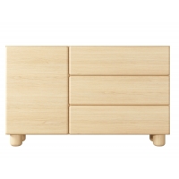 Komoda 130 cm 1-drzwiowa z szufladami LUGO dąb vicenza